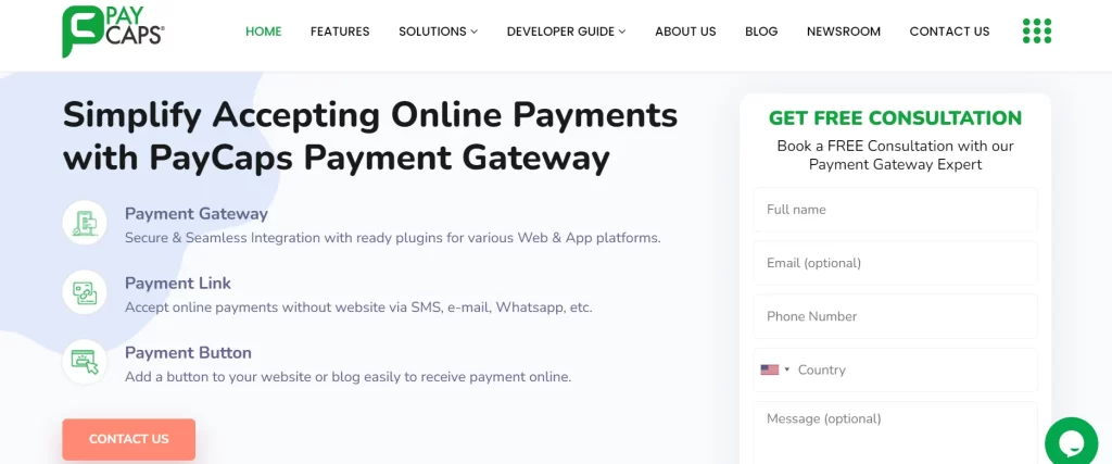 Paycaps payment gateway in uae